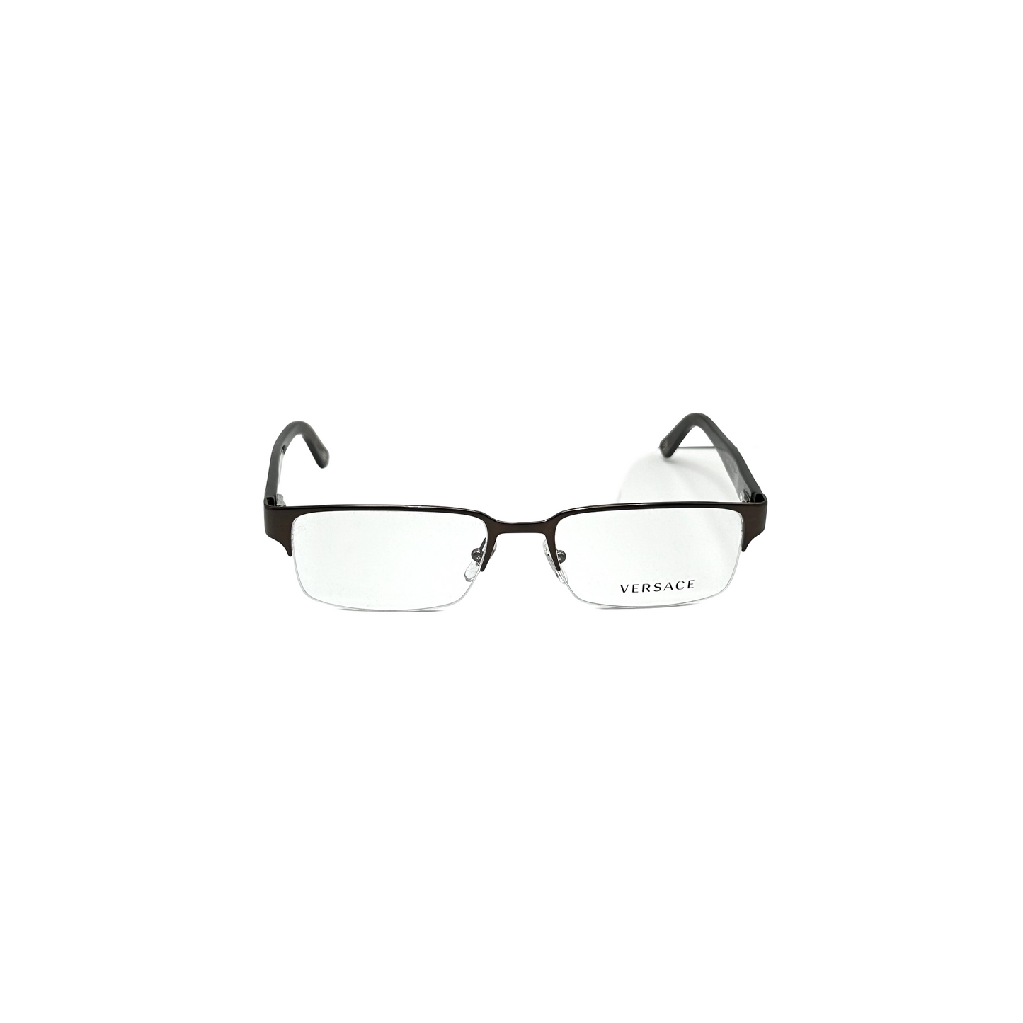 Versace Designer Rectangle Eyewear Eyeglass Frames Tortoise Demo Lens VE1184