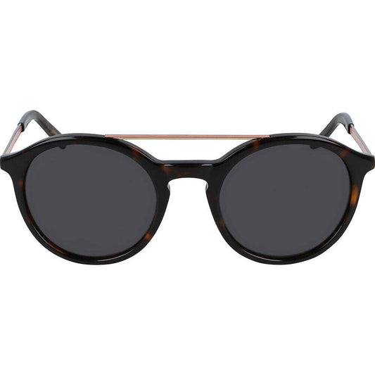 Diane Von Furstenberg Designer Sunglasses Round Dark Tortoise Danielle DVF853