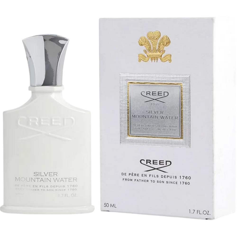 Creed Silver Mountain Water Mens Cologne Eau De Parfum EDP 1.7oz / 50ml Spray