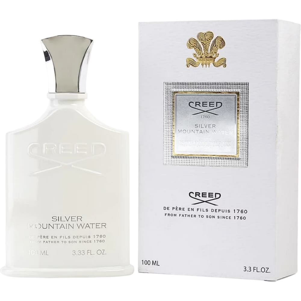 Creed Silver Mountain Water Mens Cologne Eau De Parfum EDP 3.3oz / 100ml Spray