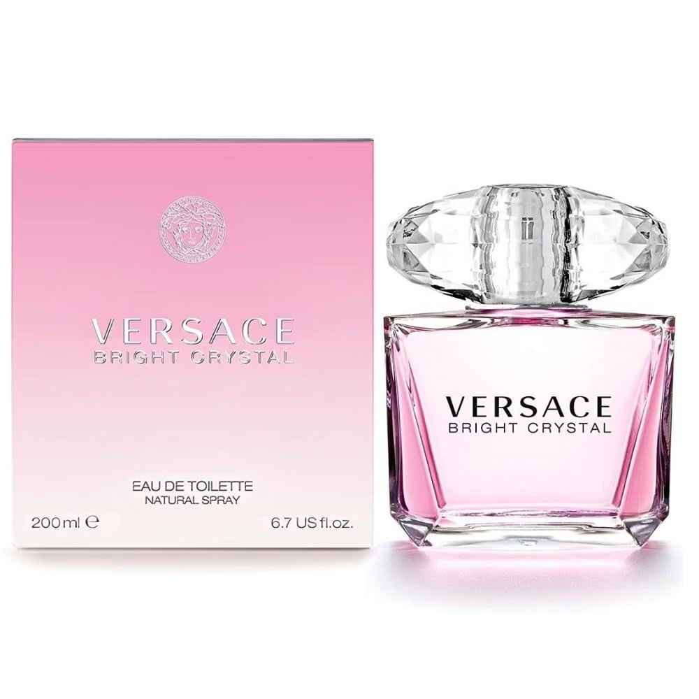 Versace Womens Perfume Bright Crystal Eau De Toilette EDT 6.7oz/200ml Spray