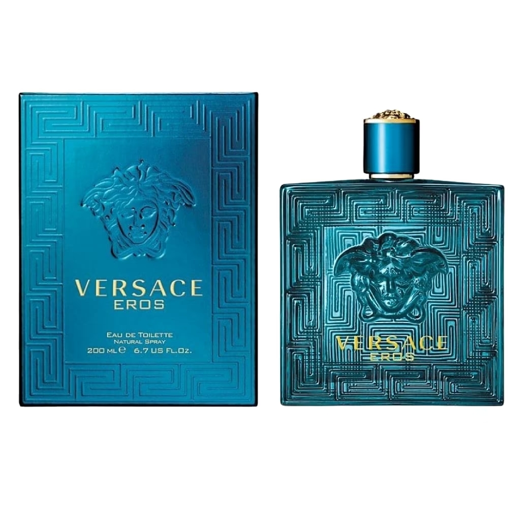 Versace Mens Cologne Eros Eau De Toilette EDT 6.7oz/200ml Spray