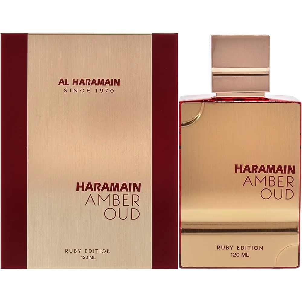 Al Haramain Mens Cologne Amber Oud Ruby Edition Eau De Parfum EDP 4.0oz/120ml