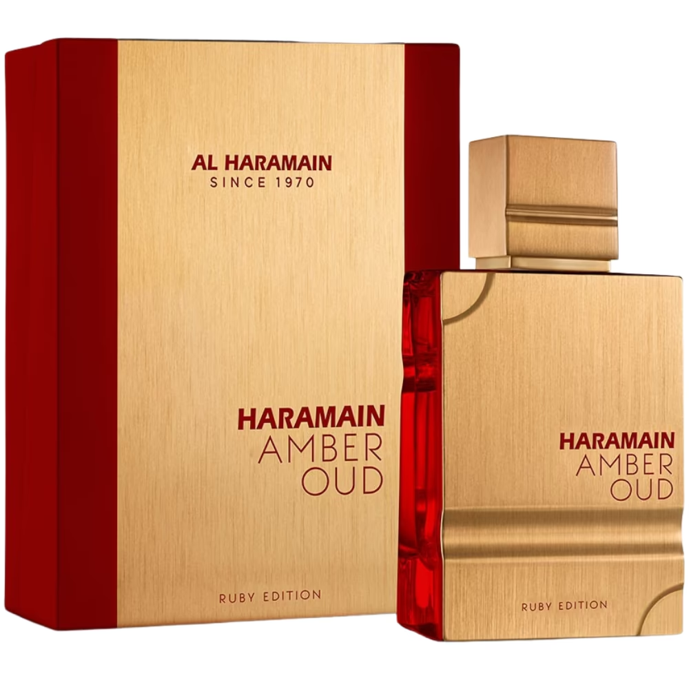 Al Haramain Mens Cologne Amber Oud Ruby Edition Eau De Parfum EDP 2.0oz / 60ml