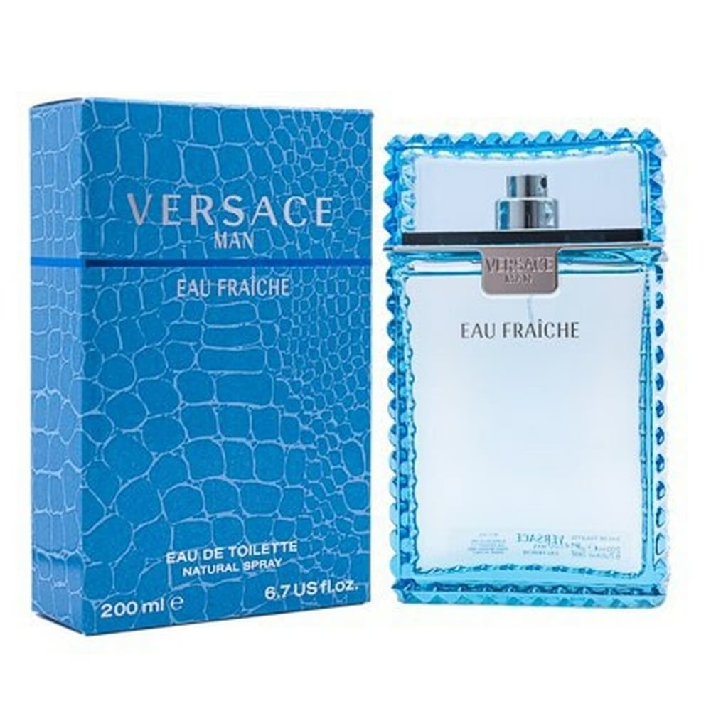 Versace Mens Cologne Eau Fraiche Eau De Toilette EDT 6.7oz / 200ml Spray