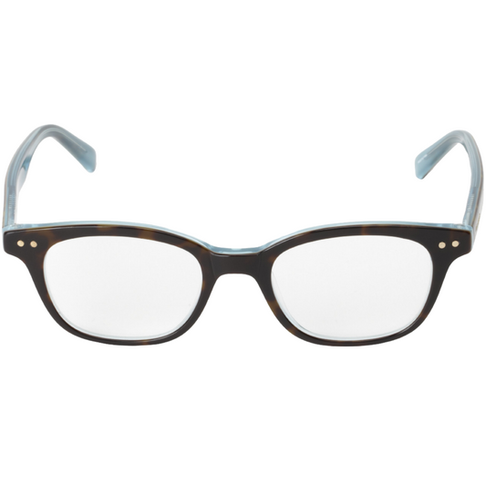 Kate Spade Rebecca Cat Eye Blue Light Blocking Reading Glasses Tortoise/Aqua