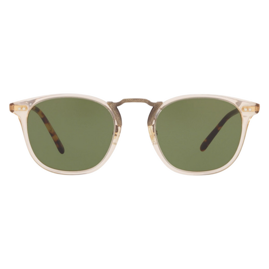 Oliver Peoples Designer Sunglasses Roone Buff Green Lens OV5392S-162652