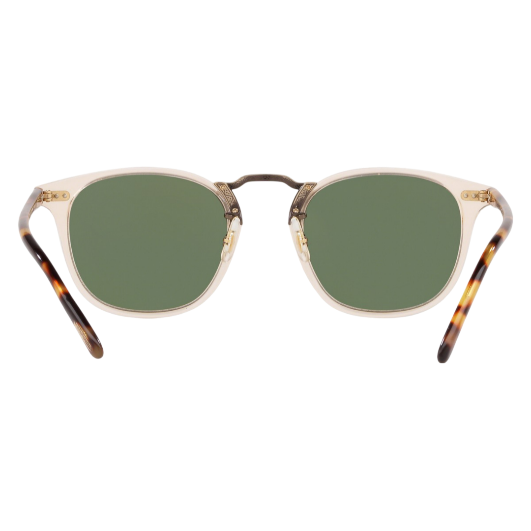 Oliver Peoples Designer Sunglasses Roone Buff Green Lens OV5392S-162652