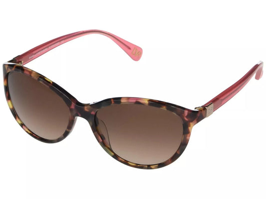 Diane Von Furstenberg Designer Sunglasses Cat Eye Rose Tortoise Blair DVF599